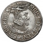 Zikmund III Vasa, Ort Gdaňsk 1621 - KŘÍŽE na límci - velmi vzácné
