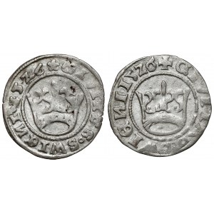 Silesia, Świdnica, Ludwik Jagiellończyk, Świdnica half-penny 1526, including VNEBO (2pcs)