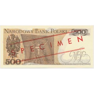 500 złotych 1979 - WZÓR - AZ 0000000 - No.0618