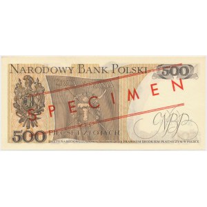 500 zloty 1976 - MODEL - AF 0000000 - No.0150