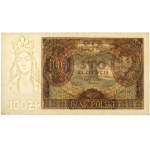 100 Zloty 1934 - zwei Striche im Wasserzeichen