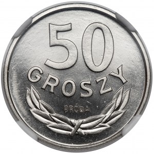 Vzorek niklu 50 haléřů 1986