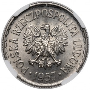 Sampled nickel 1 gold 1957