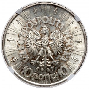 Pilsudski 10 zloty 1937