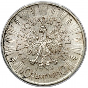 Piłsudski 10 złotych 1935