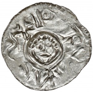 Boleslav III. Krivoprísažný, vroclavský denár (pred rokom 1107)