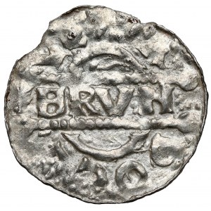 Holandsko, Frízsko, markgróf Bruno III (1038-1057), denár