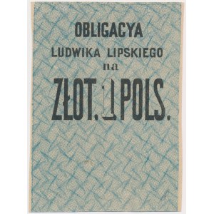Piskorów, Ludwik Lipski, 1 Zloty 1863