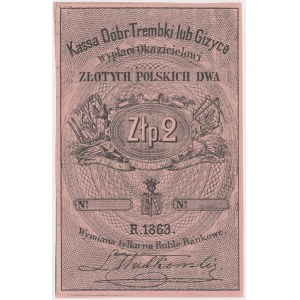 Trembki / Giżyce, Ludwik Malkowski, 2 gold 1863