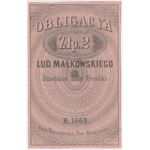 Trembki / Giżyce, Ludwik Małkowski, 2 złote 1863