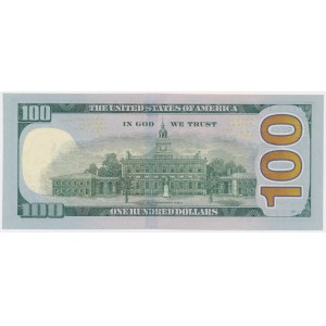 United States, 100 Dollars 2017 - radar number - 32211223