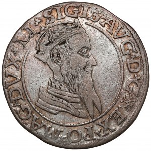 Sigismund II Augustus, Vierfaches Vilnius 1567 - LI / LITV - selten