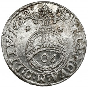 Johannes II. Kasimir, Halbspur Vilnius 1652 - (06) - selten und SCHÖN