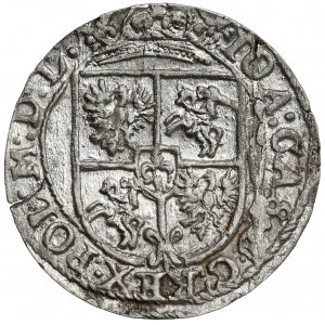 Johannes II. Kasimir, Halbspur Vilnius 1652 - (06) - selten und SCHÖN