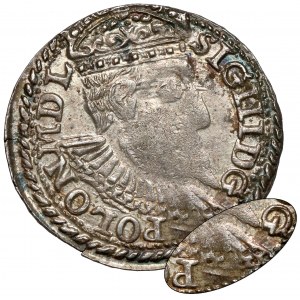 Žigmund III Vaza, Trojak Olkusz 1598 - veľká hlava - bez R