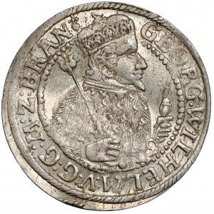 Prussia, George Wilhelm, Ort Königsberg 1624 - long labrys - rare and beautiful