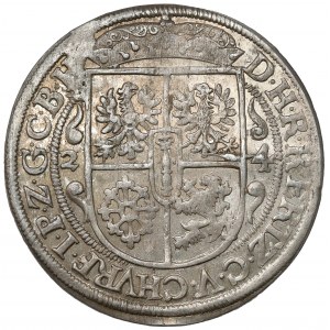 Prussia, George Wilhelm, Ort Königsberg 1624 - long labrys - rare and beautiful