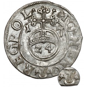 Žigmund III Vaza, Polovičná stopa Bydgoszcz 1617 - Sas bez štítu