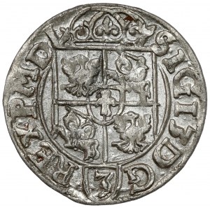 Žigmund III Vaza, poltopánka Bydgoszcz 1617 - Saská v ovále