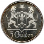 Danzig, 5 Gulden 1923 - LUSTRZANKA