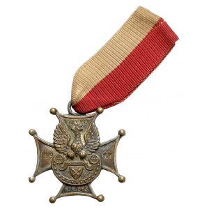 Kríž dobrovoľníckej armády - delostrelectvo 1920 - Ľvovské Sliezsko