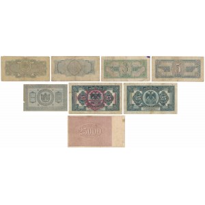 Rosja, zestaw banknotów MIX (8szt)