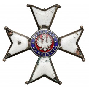 II RP, Order of Polonia Restituta (cl.IV) - damaged piece