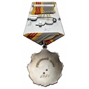 USSR, Order of Labor Fame #2521 (1974-1975)