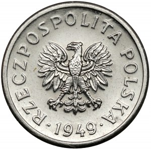 NIKIEL sample 10 pennies 1949