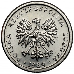 Próba NIKIEL 1 złoty 1989
