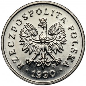 Sample NIKIEL 2 pennies 1990