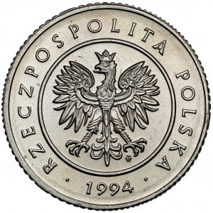 Próba NIKIEL 5 złotych 1994