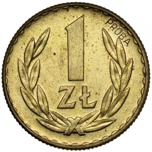 Vzorka mosadze 1 zlato 1957