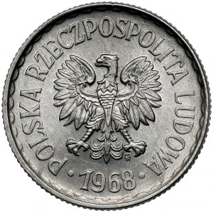 1 Zloty 1968 - seltenes Jahr