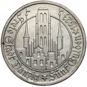 Gdaňsk, 5 guldenů 1923