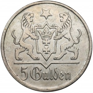 Danzig, 5 Gulden 1923