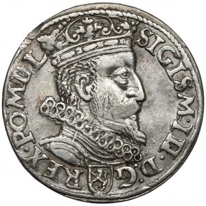 Zikmund III Vasa, Trojak Krakov 1601 - vpravo