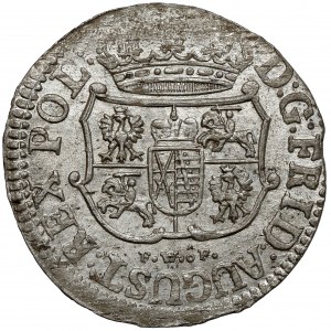 August III Sas, 1/24 thaler 1752 FWôF, Dresden