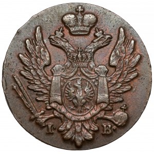 1 grosz polski 1825 IB z MIEDZI KRAIOWEY - piękny