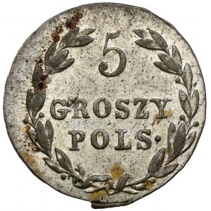 5 Poľské grosze 1819 I.B. - KRÁSNY