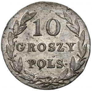 10 groszy polskich 1827 IB