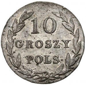 10 poľských grošov 1827 IB