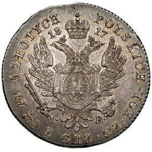 5 polských zlotých 1817 I.B.