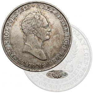 5 złotych polskich 1834 KG - Gronau - RZADKIE