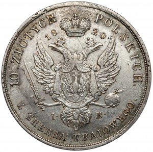 10 złotych polskich 1820 IB - pierwsze - rzadkie