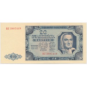 20 Zloty 1948 - BZ