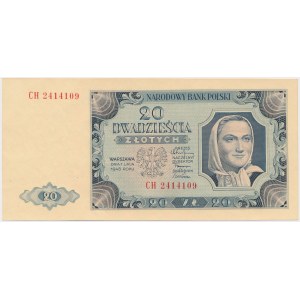 20 złotych 1948 - CH