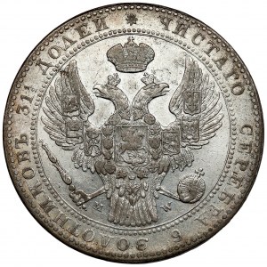 1-1/2 rublu = 10 zlotých 1840 MW, Varšava - RARE