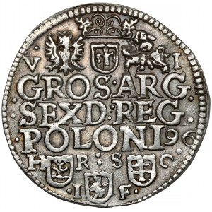 Zygmunt III Waza, Szóstak Bydgoszcz 1596 - PIĘKNY i bardzo rzadki