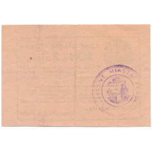 Plock, voucher for 2 zloty 1945